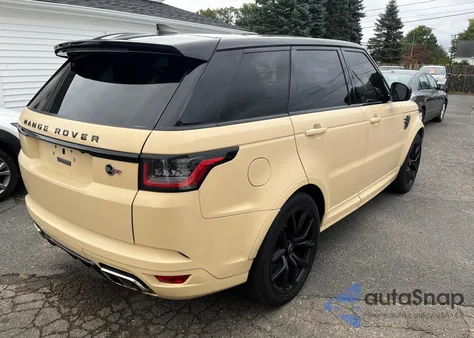 2020 Land Rover Range Rover Sport Svr из США, поврежденный, VIN SALWZ2RE2LA726329